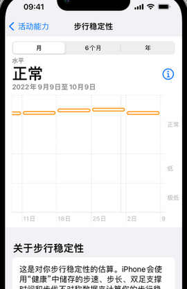 桓仁iPhone手机维修如何在iPhone开启'步行稳定性通知'