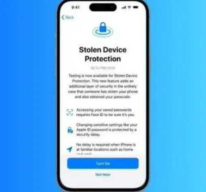 桓仁苹果授权维修店分享被盗设备保护功能开启方法