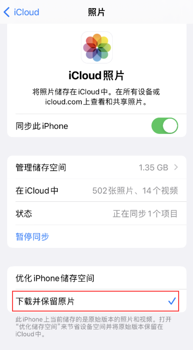 桓仁苹果手机维修分享iPhone 无法加载高质量照片怎么办 