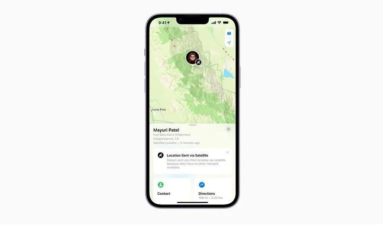 桓仁苹果14维修分享iPhone14系列中 FindMy功能通过卫星分享位置方法教程 