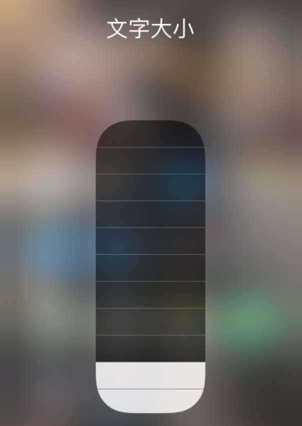 桓仁苹果手机维修分享小技巧：在 iPhone 控制中心快速调节字体大小 
