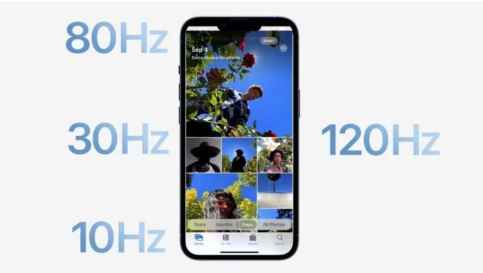 桓仁苹果14维修分享iPhone 14有高刷吗 