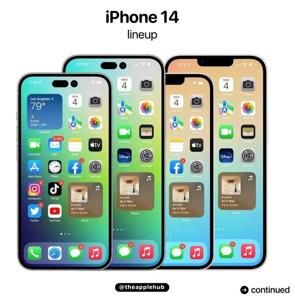 桓仁苹果14维修分享iPhone 14全家福 