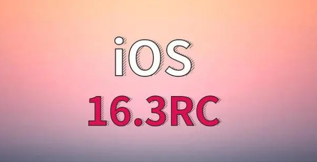 桓仁苹果手机维修分享iOS 16.3 RC版升级_iOS 16.3 RC版一键刷机教程 